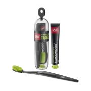 НАБОР Дорожный SPLAT Special BLACKWOOD / ЧЕРНОЕ ДЕРЕВО зубная паста 25 г + зубная щетка TRAVEL Medium