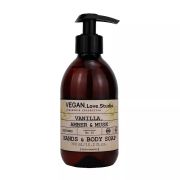 Vegan Love Studio  Мыло жидкое 300мл  VANILA, AMBER, MUSK /16