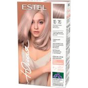 ЭСТЕЛЬ ЮНАЯ Краска-уход безаммиачная т.10/76 светлый блондин коричнево ...