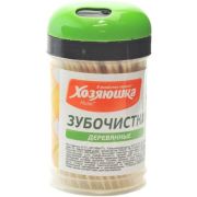 ХОЗЯЮШКА Зубочистки Мила баночка 200 шт./09054