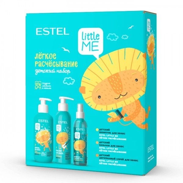 ESTEL LITTLE ME Детский набор «Лёгкое расчесывание» (ш ЛР 300 мл, б ЛР ...