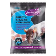 ДОМОВОЙ Тестосырный брикет со вкусом рыбы пакет 100гр /Г096
