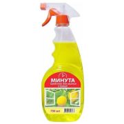 МИНУТА Средство д/стекол   750мл Лимон   СПРЕЙ