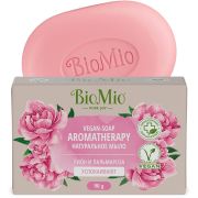 МЫЛО натуральное Bio Mio / ПИОН И ПАЛЬМАРОЗА   90г /24