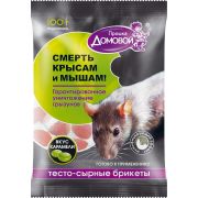 ДОМОВОЙ Тестосырный брикет со вкусом карамели 100гр /Г094