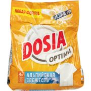 ДОСЯ Optima стир.пор. 4000гр. Альпийская свежесть для машинной и ручной стирки/4