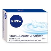 NIVEA МЫЛО-крем   Увлажнение и Забота   100 гр   /36   /80608