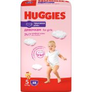 Huggies Pants ТРУСИКИ  №5  (12-17 кг) * 48шт  для Девочек  /2