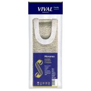 Мочалка 1 VIVAL  КОНОПЛЯ  Мочалка короткая с ручками/60