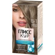 GLISS KUR Стойкая крем-краска 8.1 Холодный пепельно-русый (12)