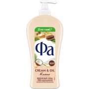 FA Крем-гель д/душа 750мл Cream and Oil Какао (6)